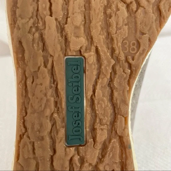 Josef Seibel Leather Metallic Caspian Sneakers 7 - Picture 12 of 13